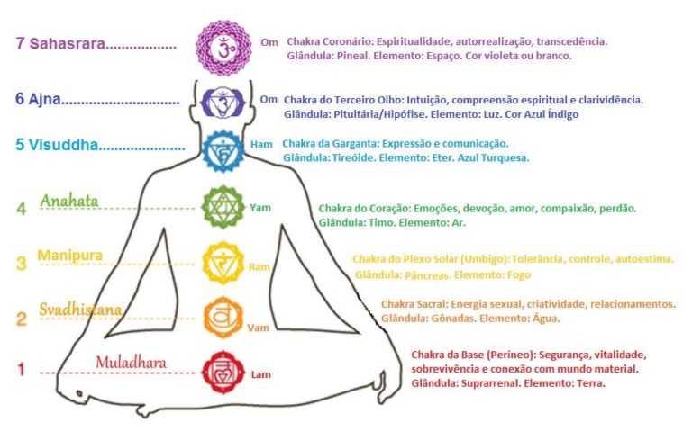 Significado Dos Chakras E Como Funcionam Evolu O Life