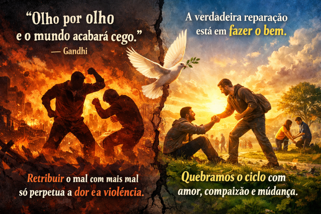 O Mal Pode ser Pago com o Bem, e esta é a Melhor Forma de Reparação