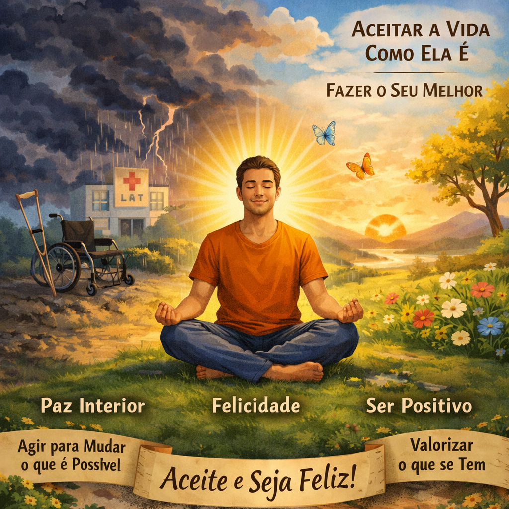 Aceitação da Vida Traz Felicidade e PAZ