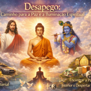 Desapego Material e Humano, O Caminho que Todos Mestres como Jesus, Buda e Krishna Ensinam
